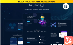 Aruba - Crypto & ICO Elementor WordPress Theme