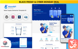 Aquashift - Drinking Water WordPress Delivery Services Theme