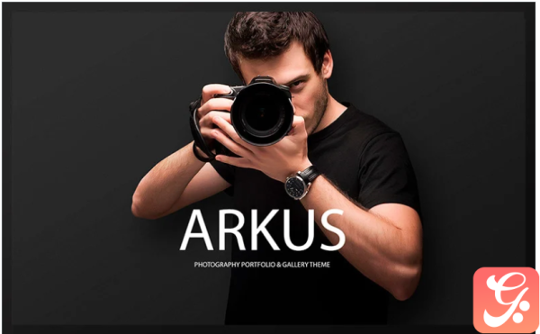 Arkus - Photography Portfolio & Gallery WordPress Theme