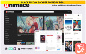 ANIMACE - Anime and Manga WordPress Theme 1.0.5
