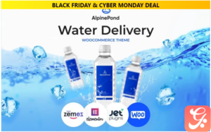 AlpinePond - WordPress Bottled Water Website Template