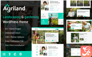 Agriland - Agriculture and Garden WordPress Theme