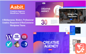 Aabit - Startup & Multipurpose WordPress Theme