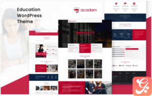 Acadam - University WordPress Theme