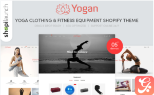 Yogan - Health Meditation And Yoga Shopify Theme