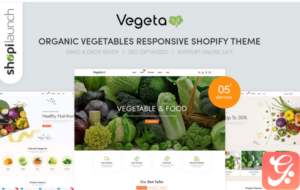Vegeta - Organic Vegetables Responsive Shopify Theme