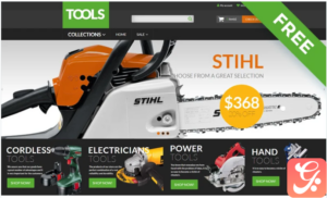 Tools - Tools & Equipment Free Clean Shopify Theme