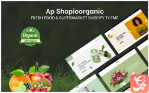 TM Shopioorganic - Fresh Food & Supermarket Shopify Theme