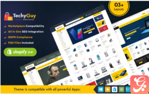 TechyGuy - Electronics and Computers Multipurpose Shopify Responsive Theme
