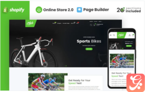 Sports Cycle And Accessories Store Shopify Theme