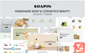 Soapin - Handmade Soap & Cosmetics Beauty Shopify Theme