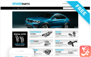 Spare Parts - Car Parts Free Clean Shopify Theme
