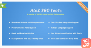 AtoZ SEO Tools - Search Engine Optimization Tools 3.5