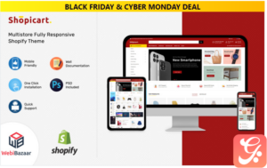 Shopicart - Multipurpose Shopify Template