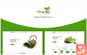 Rongcha - Matcha Shopify Theme