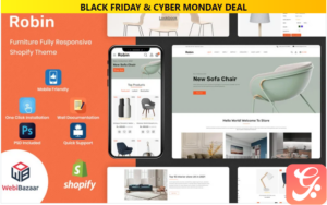 Robin - Modern Furniture Responsive Shopify Template