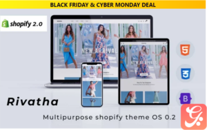 Rivatha - Multipurpose Shopify Theme OS 2.0