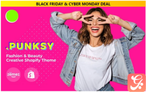 PUNSKY - Fashion & Beauty Creative Shopify Theme