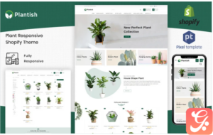 Plantish - Gardening & Houseplants Shopify Template