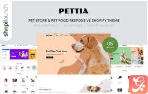 Pettia - Pet Store & Pet Food Responsive Shopify Theme