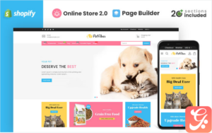 Petvibes - Pets Store Shopify Theme