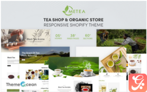 Metea - Tea Shop & Organic Store Responsive Shopify Theme