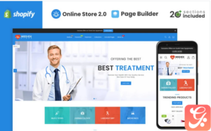 Mediex Health & Medicine Store Shopify Theme