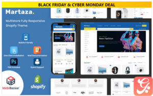 Martaza - Multipurpose Modern Shopify Theme