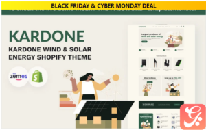 Kardone Wind & Solar Energy eCommerce Theme