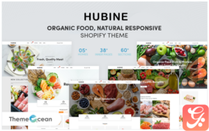 Hubine - Organic Food, Natural Responsive Shopify Theme