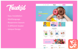 Gts Truekid - Responsive Shopify Theme