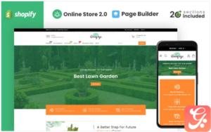Greenfreys Plants & Garden Store Shopify Theme