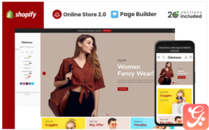 Glamour Fashion Store Shopify Theme