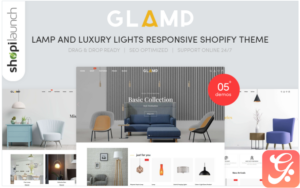 Glamp - Lamp & Luxury Lights Responsive Shopify Theme