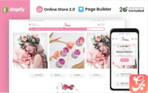 Flory Flower Store Shopify Theme