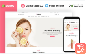 Fidelis Cosmetics Store Shopify Theme