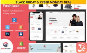 Fashluxe - Modern Fashion Shopify Template