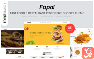Fapo - Fast Food & Restaurant Responsive Shopify Theme