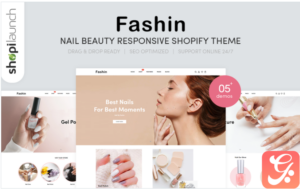 Fashin - Nail Beauty Responsive Shopify Theme