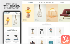 Drap - Furniture & Interior Bootstrap Shopify Theme