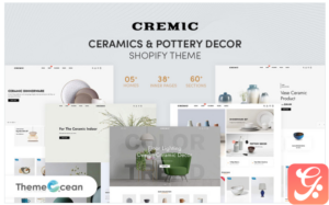 Cremic - Ceramics & Pottery Decor Responsive Shopify Theme