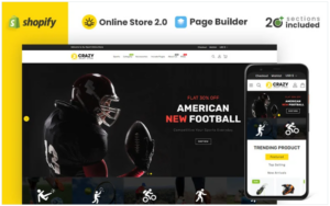 Crazy Sports Store Shopify Theme