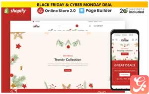 Christal Christmas Store Shopify Theme
