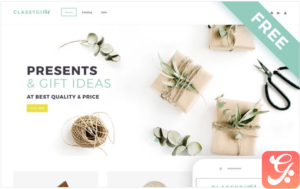Classygift - Gifts Templates E-commerce Shopify Theme