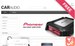 CarAudio - Car Parts eCommerce Clean Shopify Theme