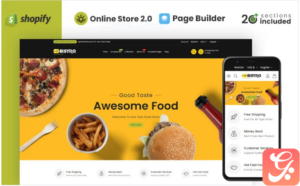 Bistro Food Store Shopify Theme
