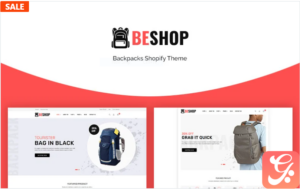Beshop - Backpacks eCommerce Shopify Theme