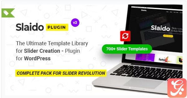 Slaido Template Pack for Slider Revolution WordPress Plugin
