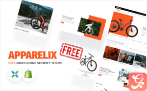Apparelix Free Bikes Store Shopify Theme