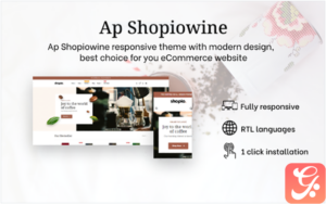 Ap Shopiowine - Coffee, Winery, Tea Shopify Theme